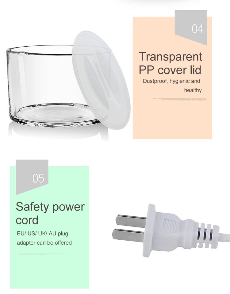 1.3L Automatic Yogurt Machine Constant Temperature Fermentation Rice Wine Machine Natto Machine Glass Liner 3 in 1 Yogurt Maker