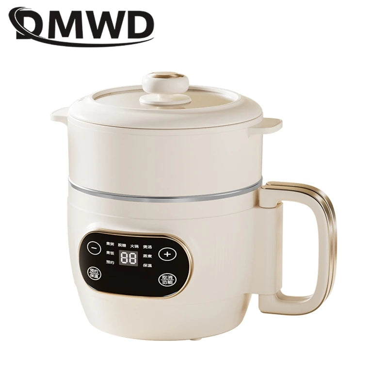 2L Multicooker Low Sugar Rice cooker Hotpot Ramen boiler Soup stew pot Automatic insulation Baby supplement congee simmer 110V