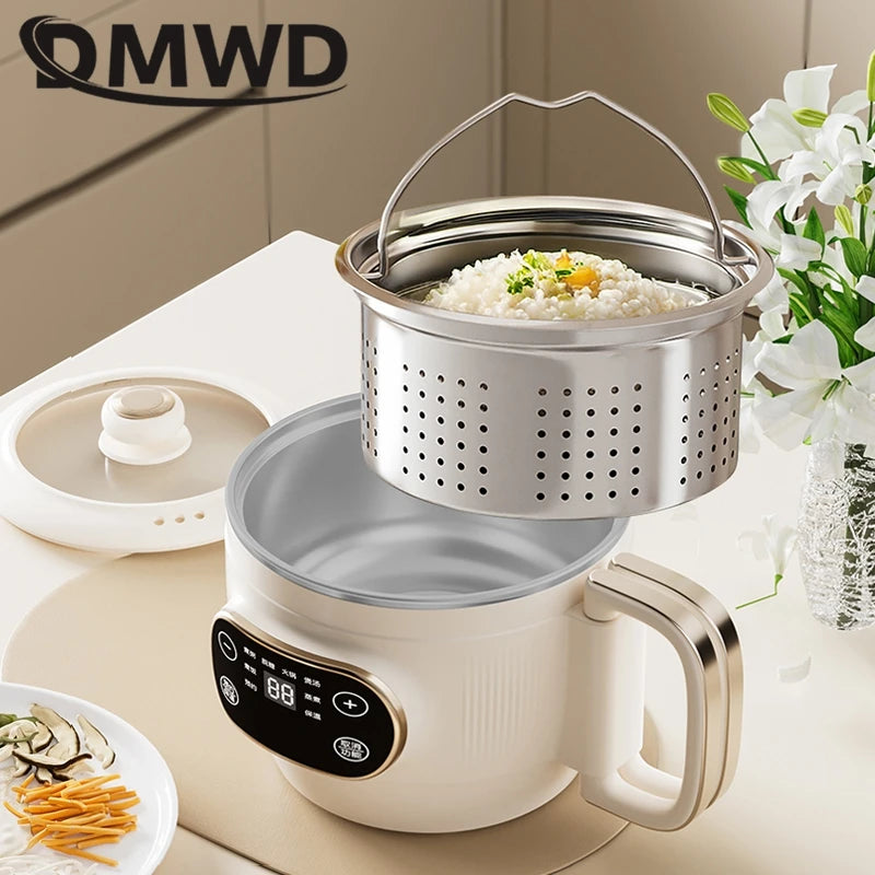 2L Multicooker Low Sugar Rice cooker Hotpot Ramen boiler Soup stew pot Automatic insulation Baby supplement congee simmer 110V