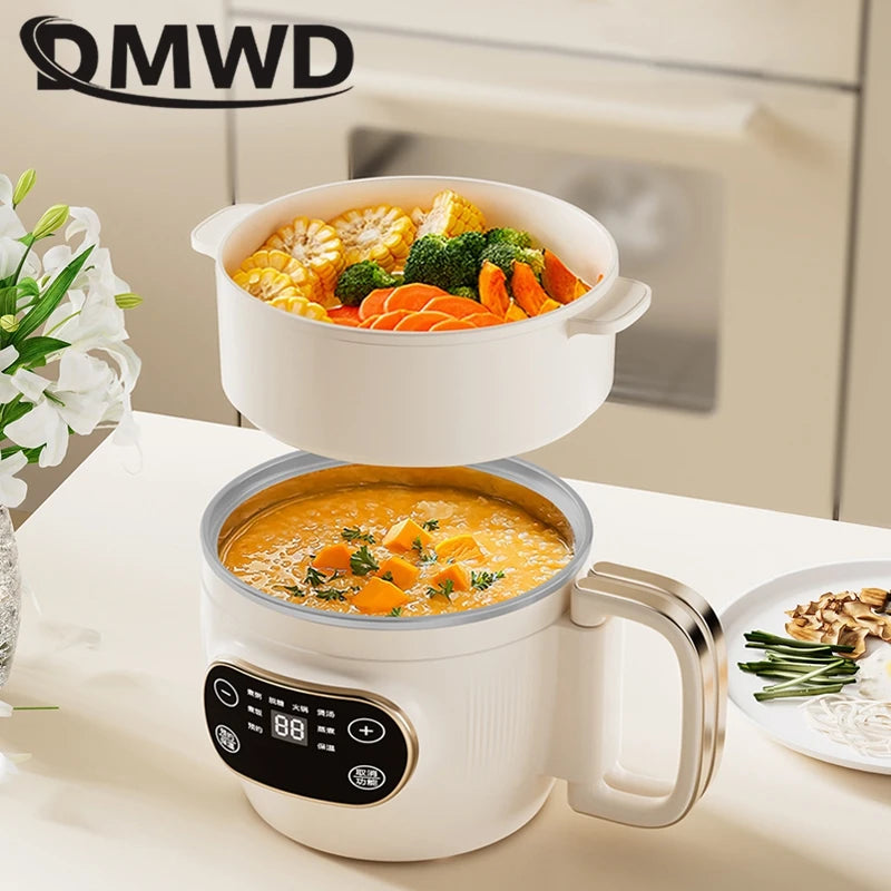 2L Multicooker Low Sugar Rice cooker Hotpot Ramen boiler Soup stew pot Automatic insulation Baby supplement congee simmer 110V